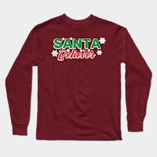 Christmas Believer Santa Long Sleeve T-Shirt